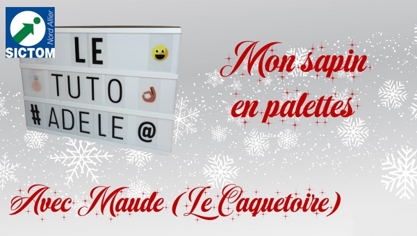 Tuto : je fabrique mon sapin en palettes